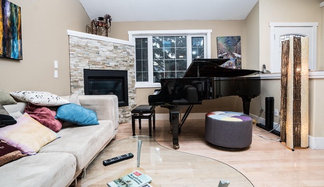 ArtsyCentral 4King BR Home w/AC, Hot Tub, Fenced yd