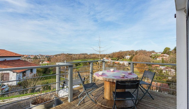 Artzain quiet apartment halfway between the sea and the countryside