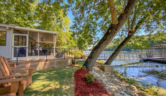 As close to the water as you can get! Updated and relaxing!