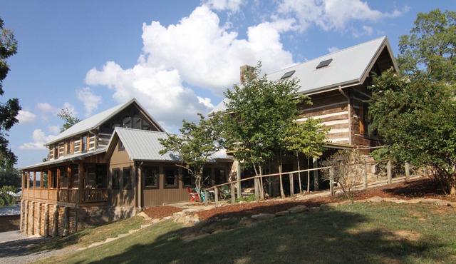 As seen on Barnwood Builders! 5 Bedrooms, PLUS detached bunk/guest house