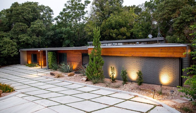 As seen on Fixer Upper - Stay in The Fabulous Waco Mid Century Modern Home!