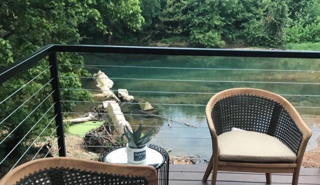 As seen on HGTV newly remodeled streamside cabin