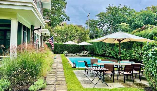 Asbury Park Beach Bungalow Single Family House with Private Heated Pool