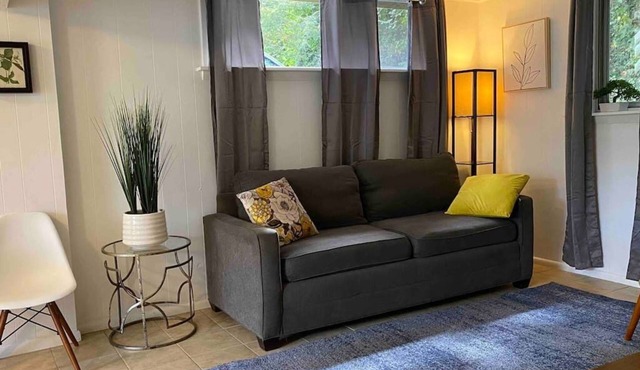 Asheville Suite. Five minutes to downtown. Fast WiFi. Off Street Parking