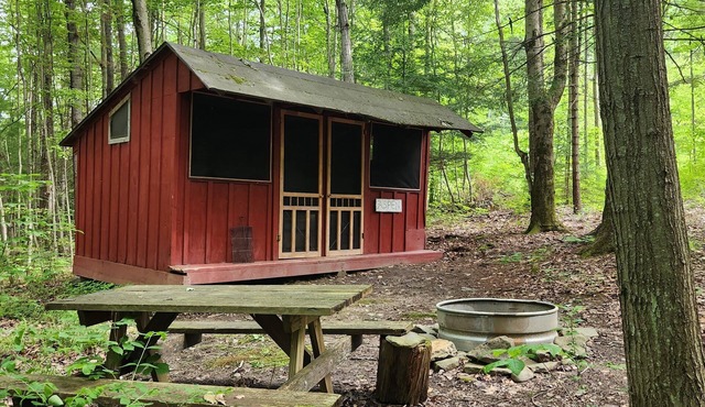 Aspen Rustic Camping Cabin