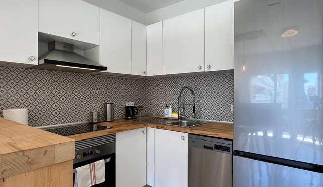 At 2 minutes from the beach of Segur de Calafell. Ideal apartment for a family.