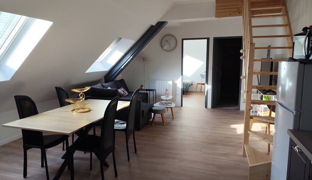 At the foot of the Château d'Isenbourg, beautiful new 70m² F4 apartment with garden!
