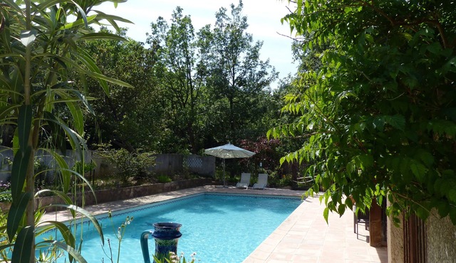 At the edge of Provence, on raised ground. Wellness and quiet assured