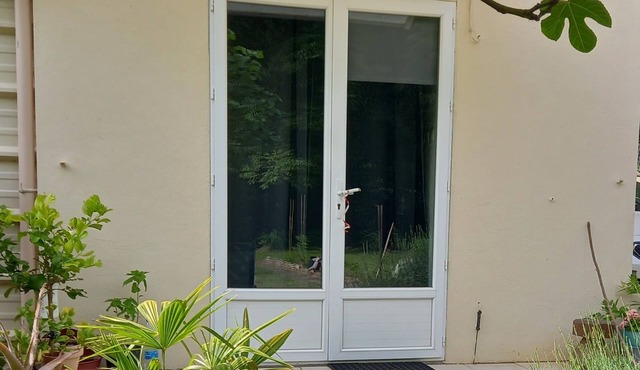 At the gates of the Grotto