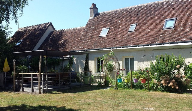 At the gates of Tours, in a Touraine house, room with sauna