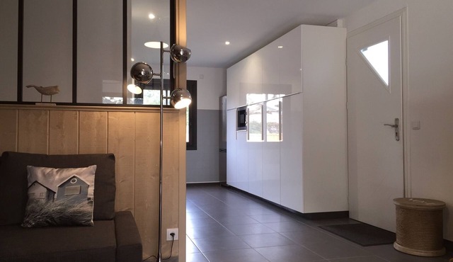 At the heart of the Bassin d'Arcachon at LANTON near ANDERNOS