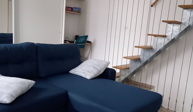 At the n'est in the center of Saintes.