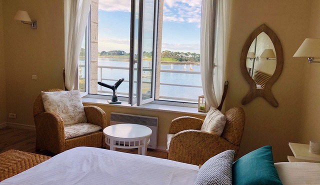 At the Water Course - Port of ABER WRAC'H