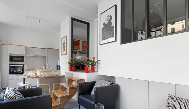 Atelier d’artiste de luxe avec clim – Paris Centre