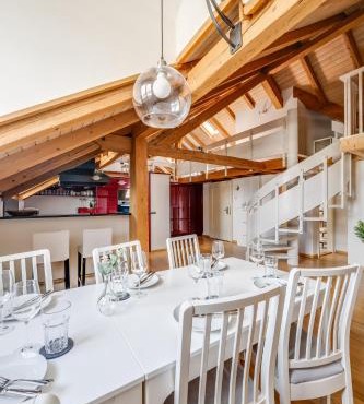 Atemberaubendes Apartment mit Dachterrasse