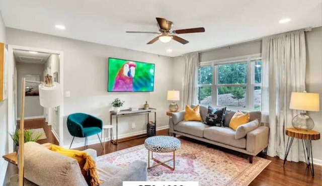 ATH - Sleeps 6 - 3 Beds - Pet Friendly - 1398 (ST3)