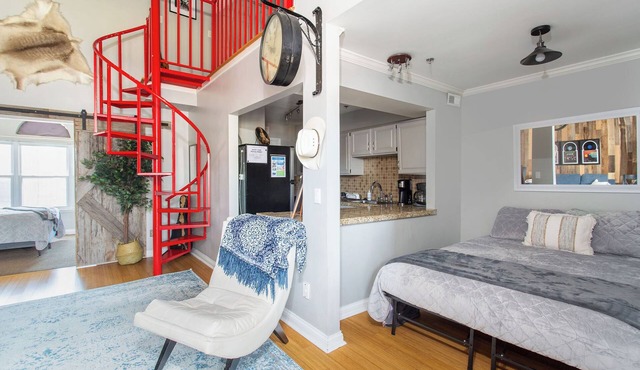 Attached Units! Park Free Walk 2 Broadway!