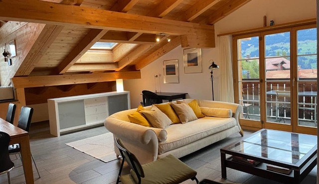 Attic in the Alps