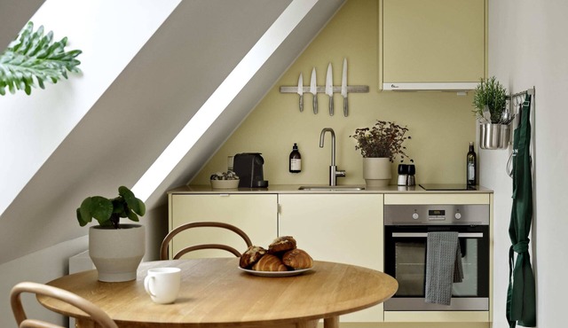 Attic Studio Apartment for 2