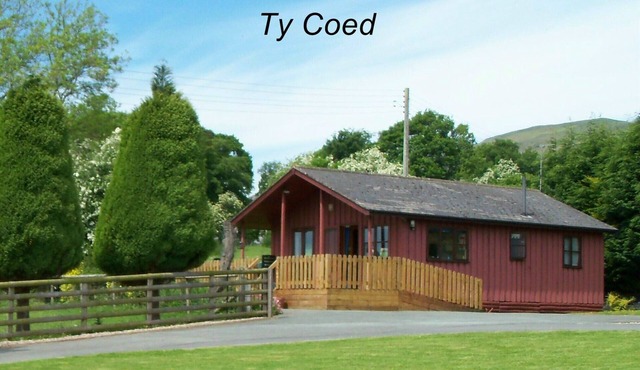 Attractive Timber Chalet In The Upper Tanat Valley. Sleeps 4.
