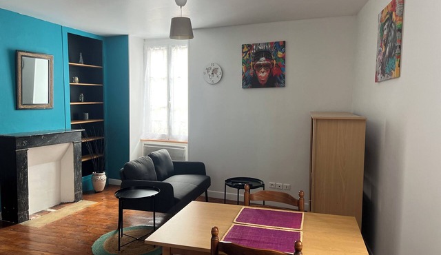 Attractive 2-room apartment in historic center of Issoire