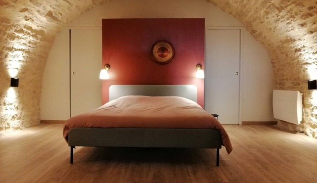 Atypical apartment in the heart of Gençay