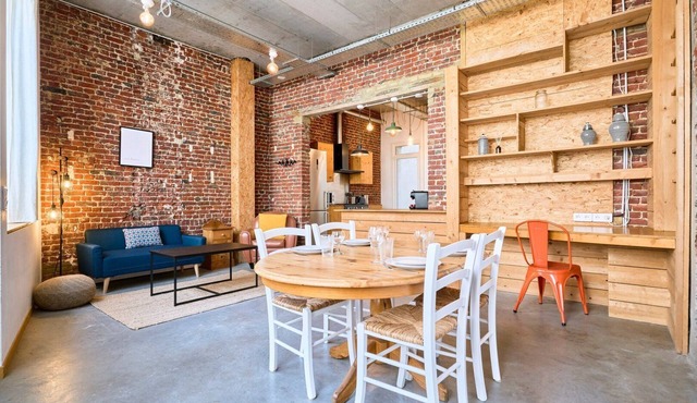 Atypical Apartment with 2 basement bedrooms