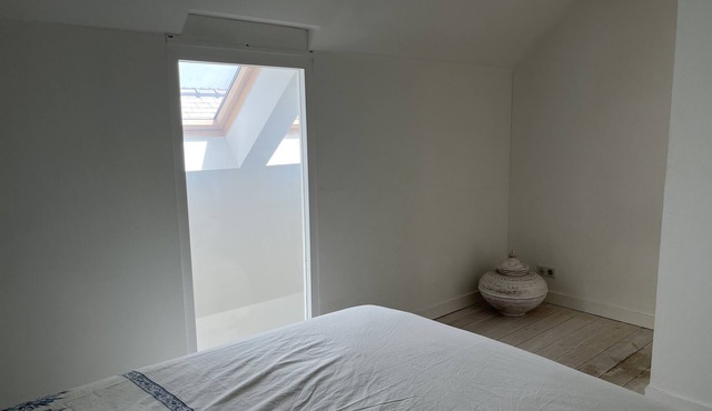 Atypical duplex apartment with all comforts 100 m from the ramparts in a quiet location