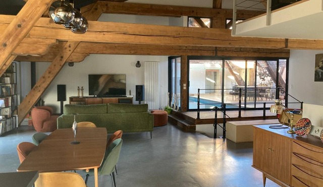 Atypical loft in the south of France, near the Canal du Midi, 30 minutes from the beaches