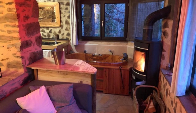 Atypical love room on the edge of the forest.