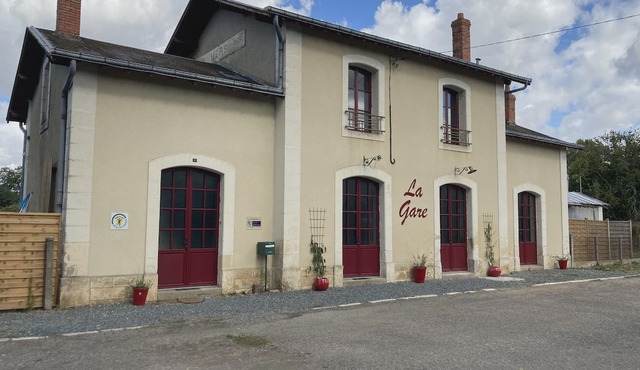 Atypical stay in a renovated 19th century train station