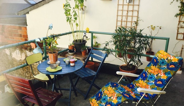 ATYPICAL TERRACE APARTMENT