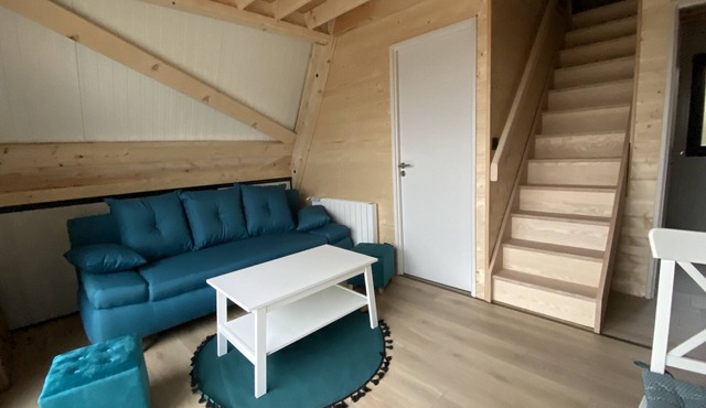 Atypical wood-frame Chalet Tipi for 4 people