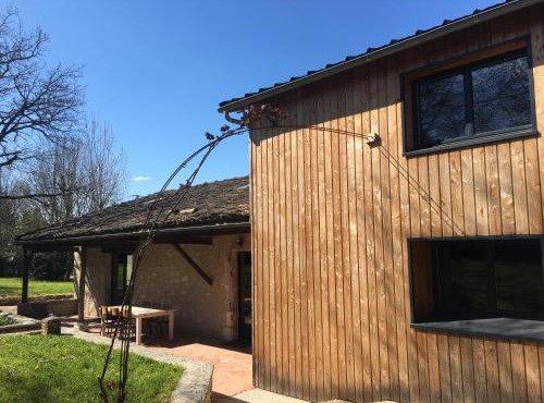 Au bercail de Bizebarre - Maison bois & pierre dans un hameau - Spa