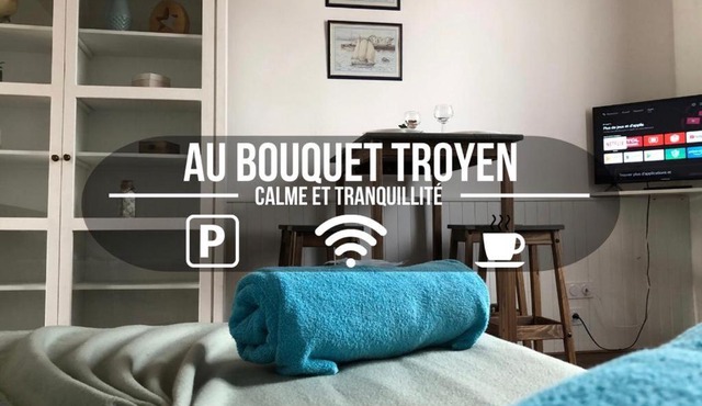 Au Bouquet Troyen - Wifi - Calme et tranquillité