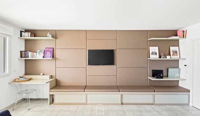 Au bout de la rue la Mer T3 jardin/piscine PK/WiFi