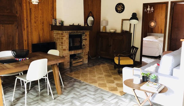 Au cœur des montagnes, avec cheminée et parking