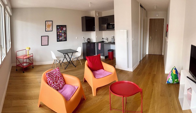 Au Cœur de Toulouse Appartement Coloré Dans Résidence de Standing