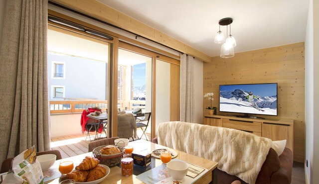 Au pied des pistes | T2 + cabine | Piscine, sauna