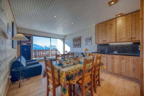 Au pied des pistes Apt 6p balcon vue panoramique