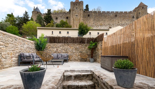 Au Puits de la Cité - Terrasse Vue Cité - Wifi - Free Parking