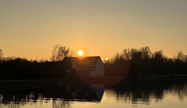 Au Soleil vert : Cottage in a privileged natural setting