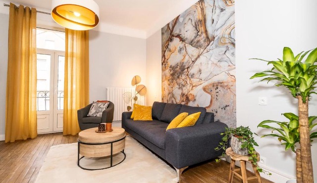 Audace - Appartement Premium 75m2 avec parking privé - Centre de Metz - 2 à 4 Personnes