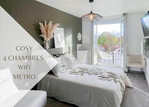 Auteuil 4 Chambres Wifi Métro à 400m