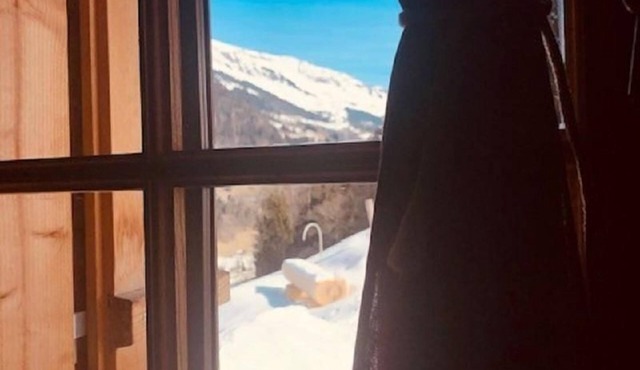 Authentic 18th Century Swiss Alpine Chalet
