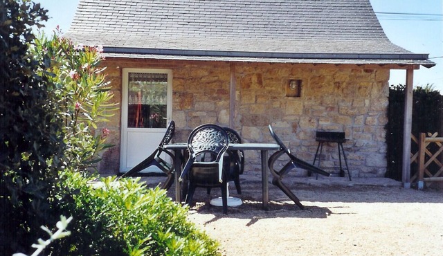 Authentic Breton village and small house by the sea