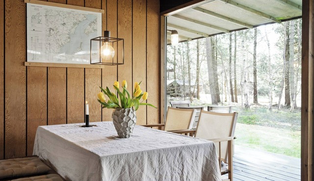 Authentic Friis & Moltke house in Lundo's nature