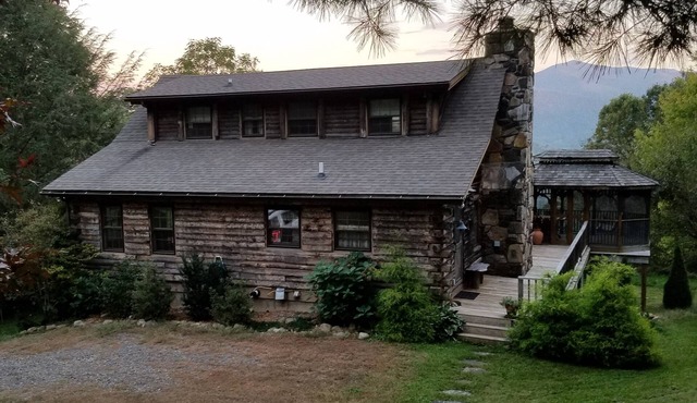 Authentic Log Cabin Awesome View Come See Beauty In The Mountains