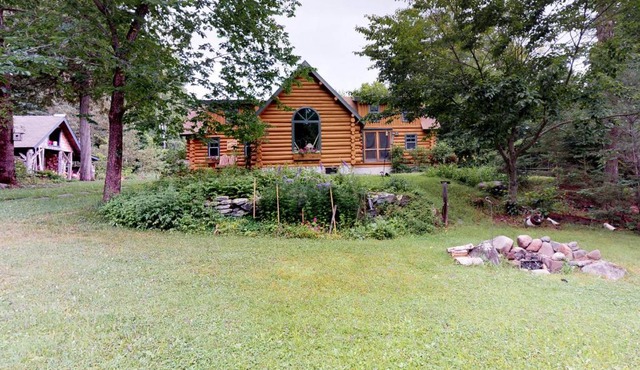Authentic Maine Log Cabin
