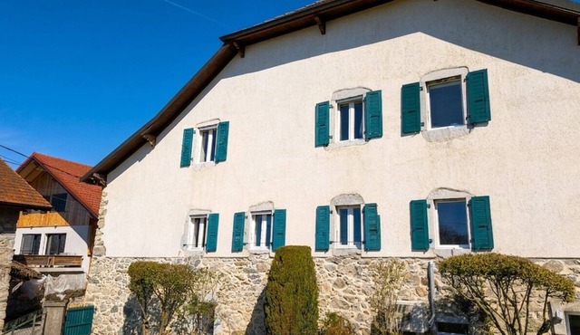 Authentic Savoyard farmhouse with stunning views near Evian/Lake Geneva